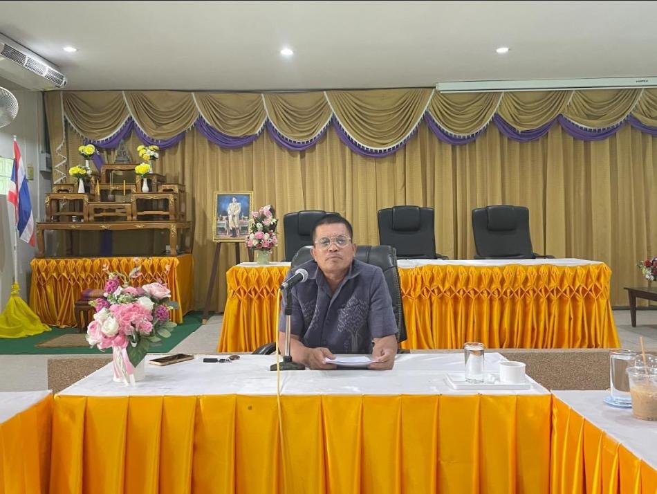 การประชุมคณะกรรมการสอบข้อเท็จจริงและสำรวจความเสียหายช่วยเหลือผู้ประสบภัย (ประสบเหตุวาตภัย)เพื่อช่วยประชาชนในเขตพื้นที่ตำบลสำโรง