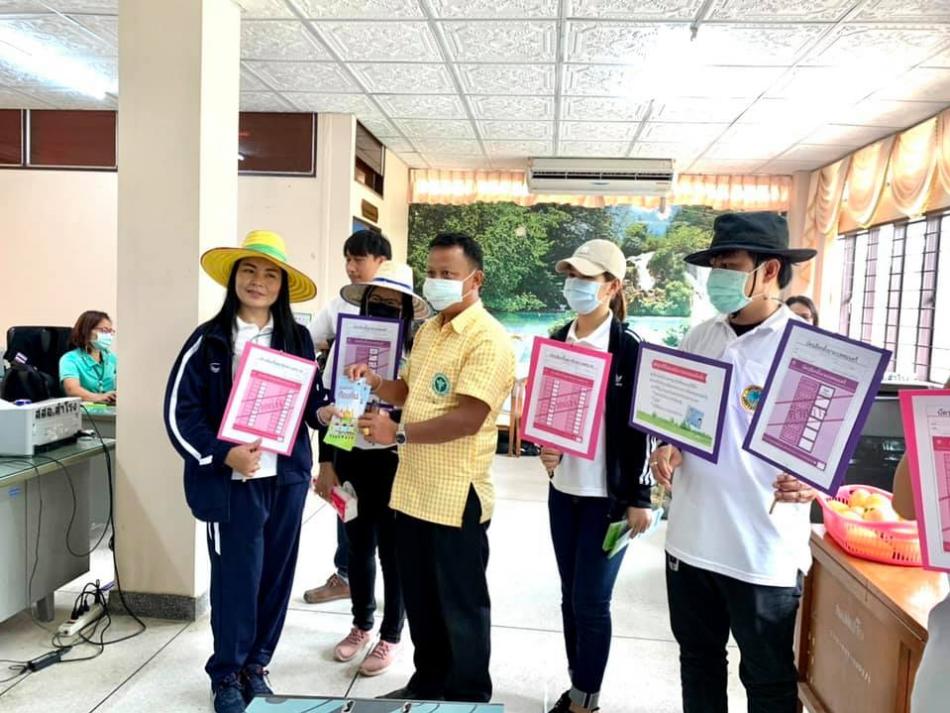 กิจกรรมรณรงค์ให้ประชาชนในเขตเทศบาลตำบลสำโรงออกไปใช้สิทธิออกเสียงลงคะแนนเลือกตั้งสมาชิกสภาเทศบาลตำบลสำโรงและนายกเทศมนตรีตำบลสำโรง (31 ภาพ)