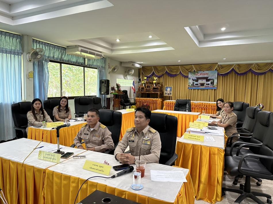 การประชุมคณะกรรมาธิการวิสามัญพิจารณาร่างพระราชบัญญัติงบประมาณรายจ่ายประจำปีงบประมาณ พ.ศ.2568 สภาผู้แทนราษฎร  ชี้แจงงบประมาณต่อคณะกรรมาธิการวิสามัญ พิจารณาร่างพระราชบัญญัติงบประมาณรายจ่ายประจําปี งบประมาณ พ.ศ. 2568 ขององค์กรปกครองส่วนท้องถิ่นในส่วน เทศบาลตำบล